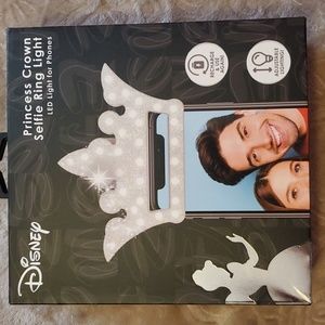 💜 2/$10 Disney Princess Crown Selfie Ring Light